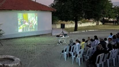 Salıbeyler Mahallesinde Yazlık Sinema günleri İlgi gördü...
