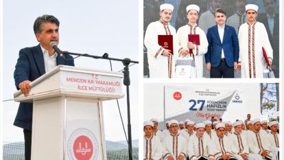 Vali Adulaziz Aydın 27 Öğrencinin Mezuniyetinde...