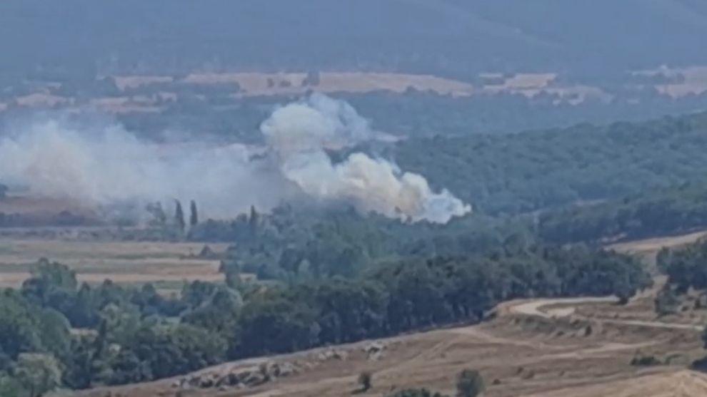 Havadan ve Karadan Müdahale ile Kontrol Altına Alındı