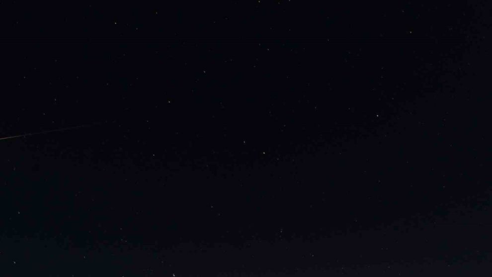 Bolu'nun yükseklerinde meteor yağmuru