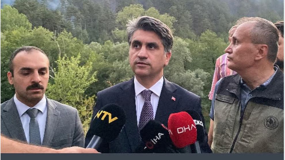 Mengen Kıyaslar Köyü'nde yangın kontrol altına alındı...