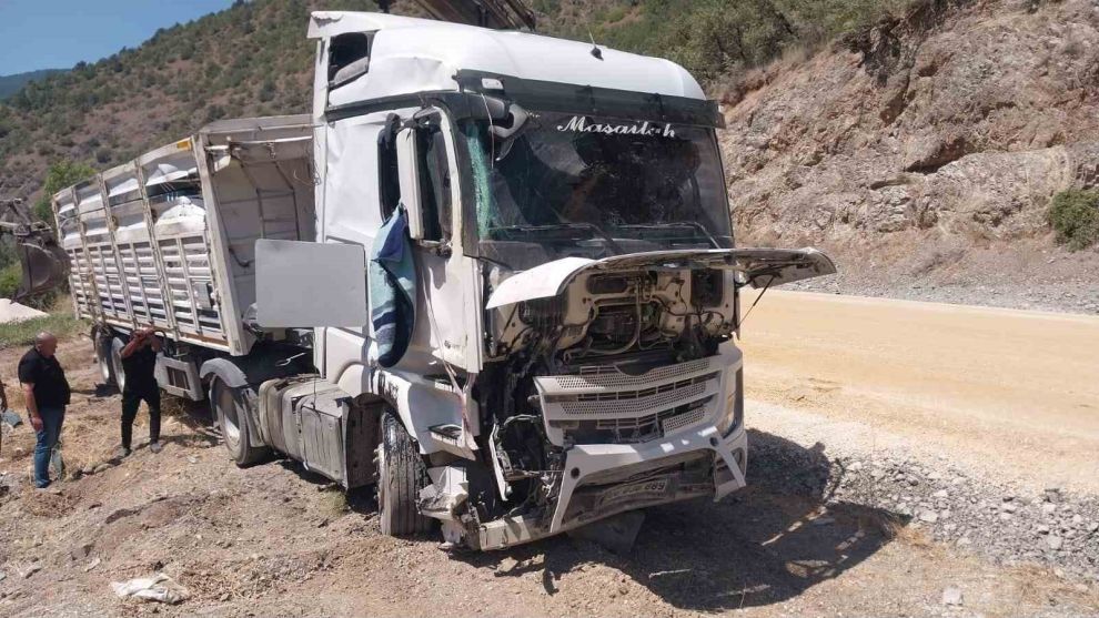 Sürücünün burnu bile kanamadı