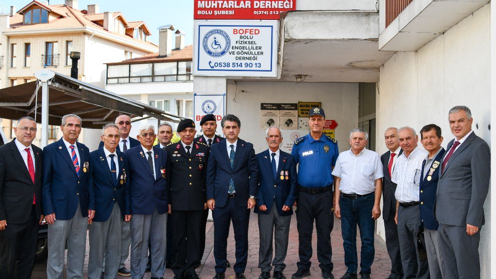 19 Eylül Gaziler Gününde Vali Abdulaziz Aydın 