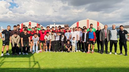 Boluspor'a İzzet Baysal Abant Turizm MTAL'dan ziyaret...