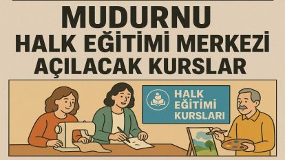 Mudurnu Halk Eğitimi Merkezi'nden Yeni Dönem Kursları