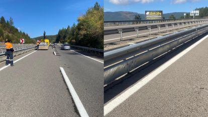 Zonguldak-Mengen-Yeniçağa Yolunda “Motorcu Dostu Bariyer” Çalışmaları Başladı