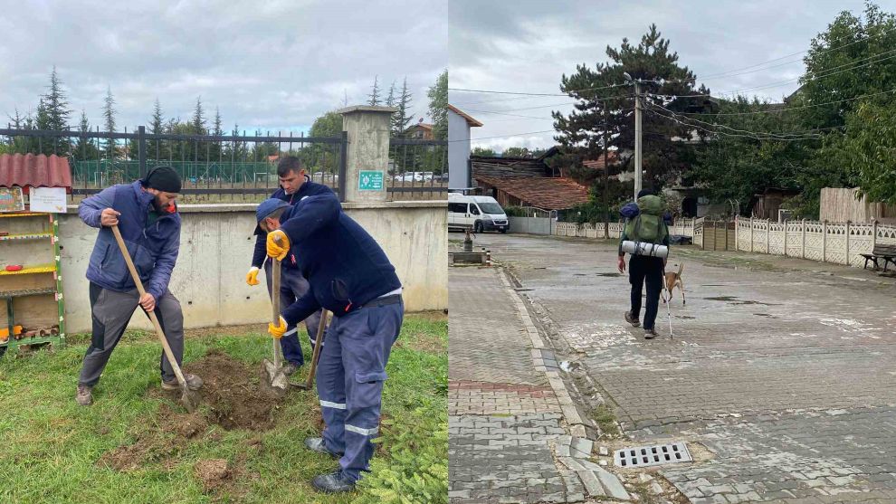 71. fidanını Bolu'da dikti
