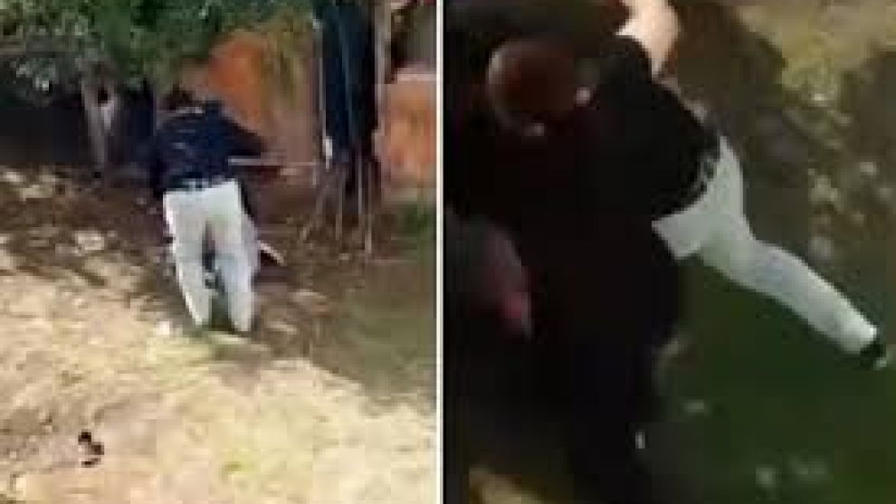 Anne ve kız kardeşini böyle darp etti