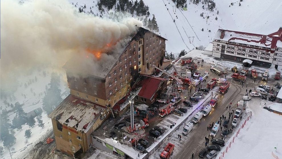 Grand Kartal Otel yangını davasında sanıkların beyanları alındı