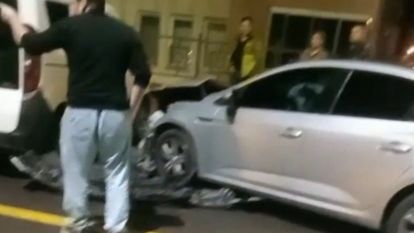 Baba, Kazaya Karışan Oğlunu Darp Etti