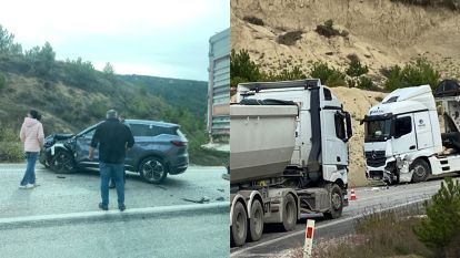 Bolu-Göynük Karayolu'nda kaza