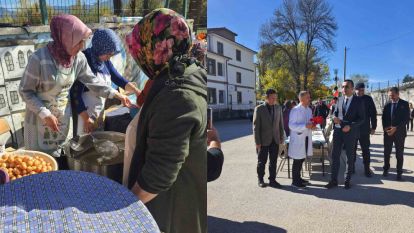 Öğrencilerden Filistin'e anlamlı destek