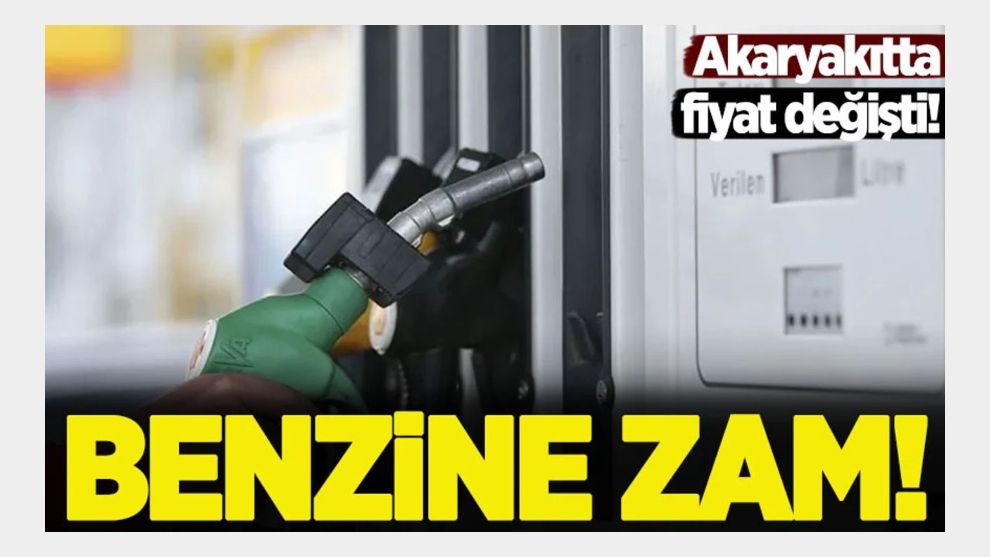 Akaryakıta bir zam daha geliyor