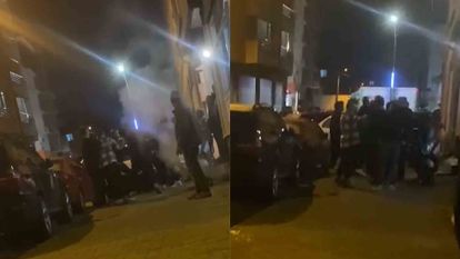 Taraflar güçlükle ayrıldı