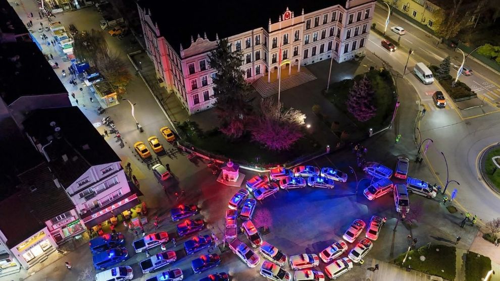 Bolu'da Güvenlik Güçlerine 68 Yeni Araç Teslim Edildi