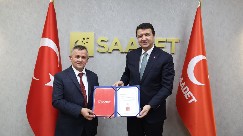 Mustafa Uludağ, Saadet Partisi Bolu İl Başkanı Oldu