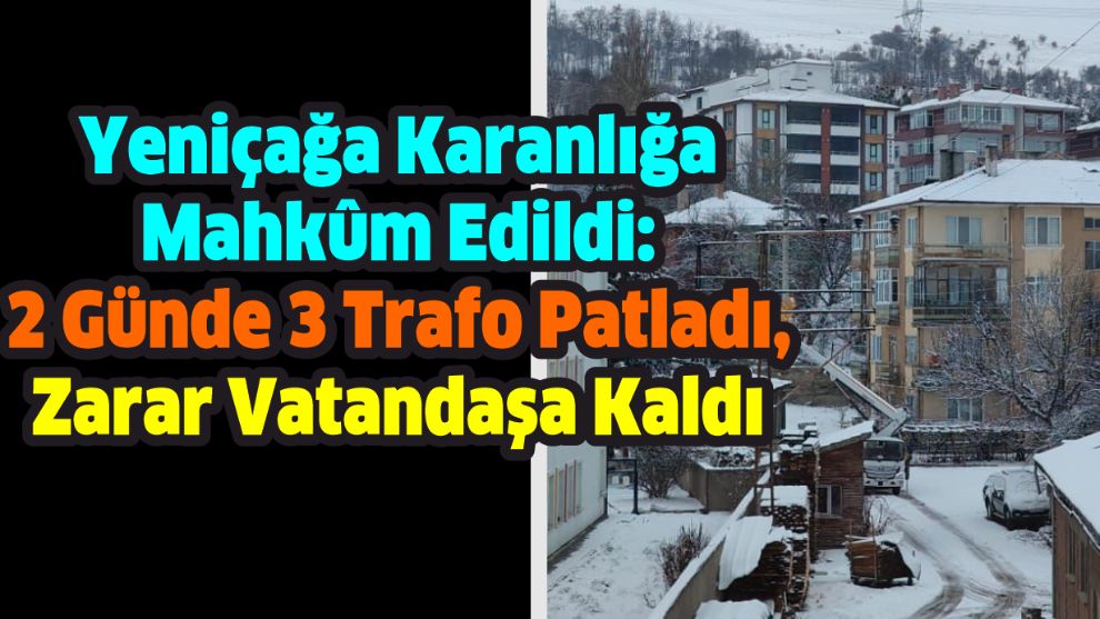 2 Günde 3 Trafo Patladı, Zarar Vatandaşa Kaldı