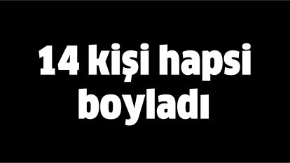 112 şüpheli yakalandı! 14'ü hapsi boyladı