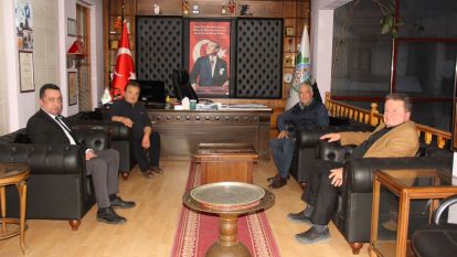 Mudurnu Belediyesi'nde Anlamlı Ziyaret