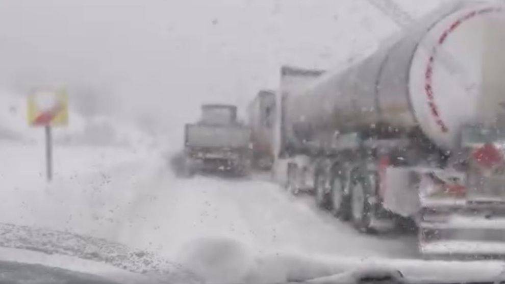 Bolu’da Gerede-Samsun yolu çift şeritten ulaşıma kapalı