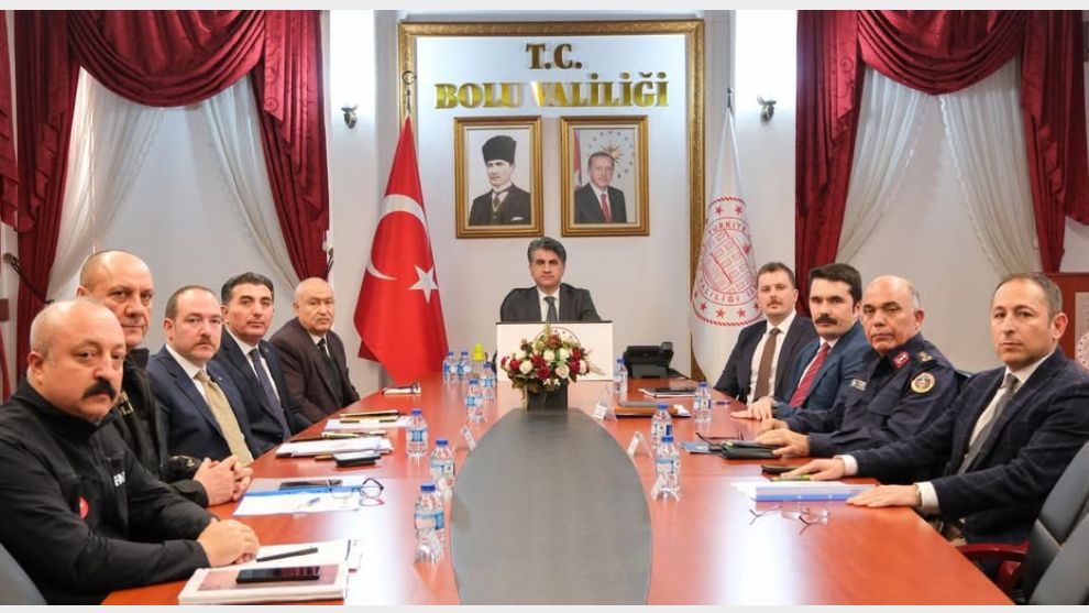 Bolu'da Karla Mücadele ve Kış Tedbirleri Değerlendirildi…