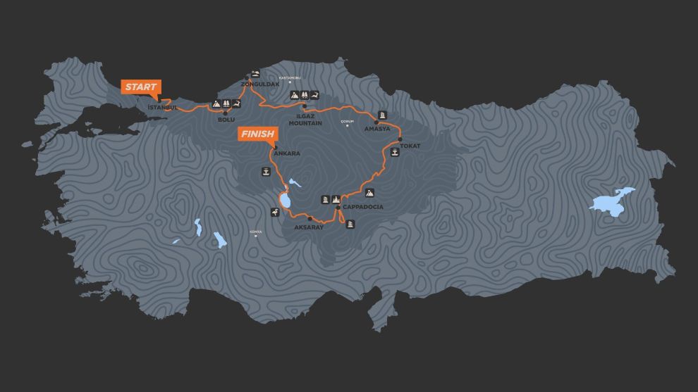TransAnatolia 2026, 2 bin 300 km'lik parkuruyla Bolu'dan geçeçek