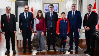 50. Yıl İzzet Baysal Ortaokulu Öğrencisi Uygar Çetin
