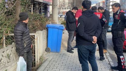 Balkondan tırmanıp girdiği evde 2 gün yaşadı