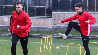 Boluspor -Hatayspor maçı hazırlıklarını sürdürüyor...