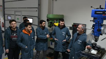 Eğitim almak için Pendik Belediyesine gitti