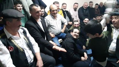 Mudurnu'da geleneksel ‘Birikme Gecesi'nde güldüren anlar