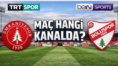 Ümraniye-Boluspor Maçı TRT Spor Ekranın da...
