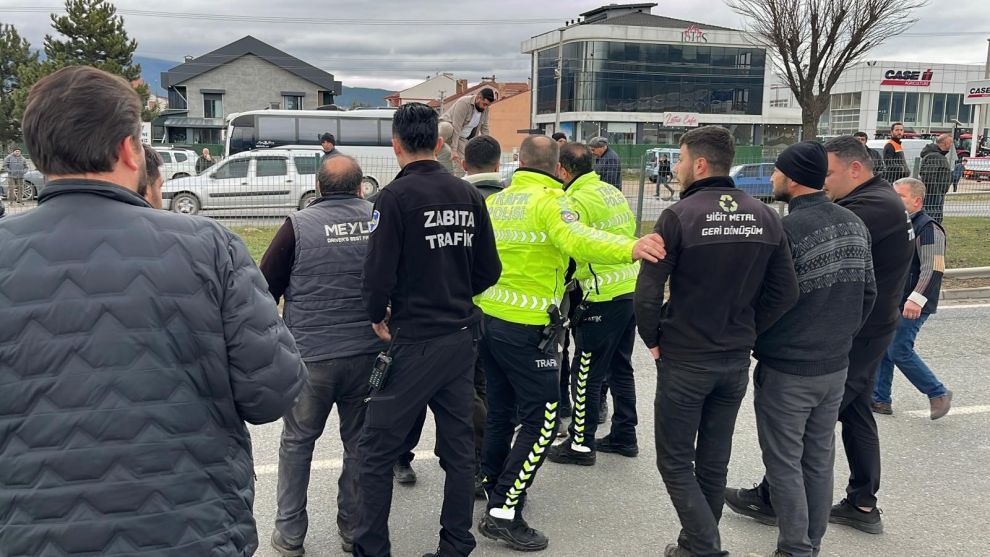 Bolu'da kaza sonrası arbede: 7 yaralı, 2 gözaltı
