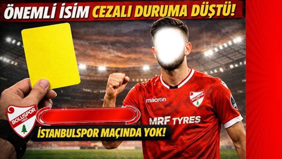 Ömürcan, İstanbulspor maçında yok...