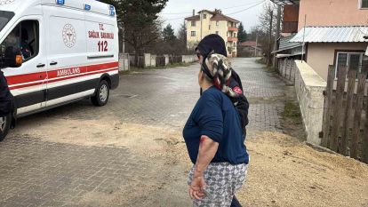 Bolu'da baca yangını: 1 yaralı