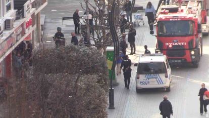 Bolu'da yanık kokusu itfaiye ekiplerini harekete geçirdi