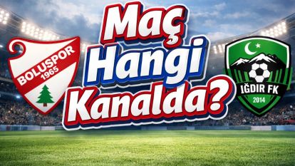 Boluspor-A.H.Iğdır FK TRT Spor'da...