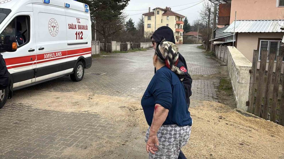 Bolu’da baca yangını: 1 yaralı