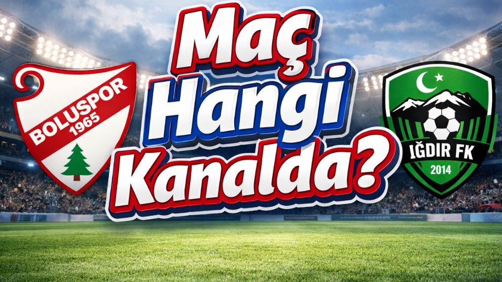 Boluspor-A.H.Iğdır FK TRT Spor'da...