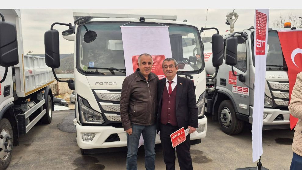 Kıbrıscık Belediyesine Foton Marka Hafriyat Kamyonu
