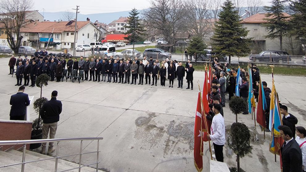 Mengen'de 18 Mart Çanakkale Zaferi ve Şehitleri Anma Günü programı düzenlendi