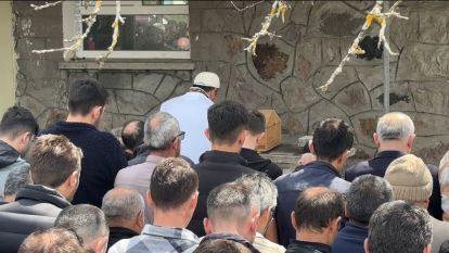 Bolu'da annesinin öldürdüğü 2 aylık Ela bebek son yolculuğuna uğurlandı