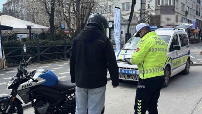Bolu'da kurallara uymayan bin 793 sürücüye ceza