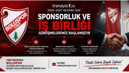 Boluspor'a Sponsor Olma Fırsatı!..