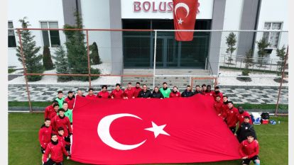 Boluspor'dan Dev Bayraklı 23 Nisan Mesajı