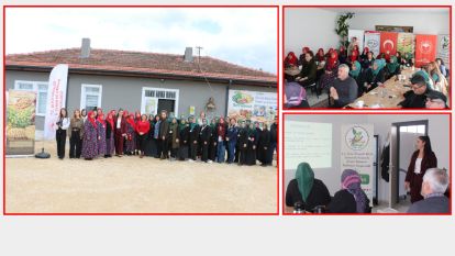 Kadın Eliyle Nohutta Bereket Projesi Kapsamında Eğitim Düzenlendi