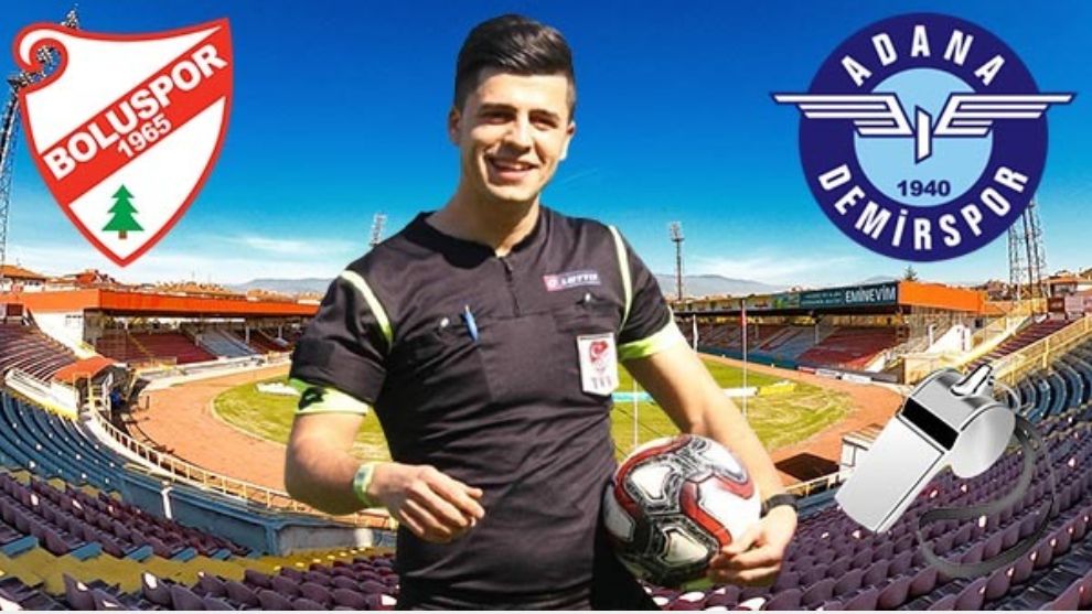 Boluspor -Adana Demirspor maçını Yusuf Ziya Gündüz, Yönetiyor...