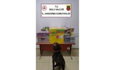 Bolu'da 12 bin 500 adet elektronik sigara kiti ele geçirildi