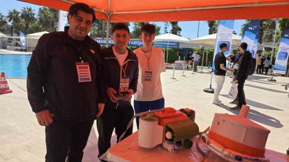 Bolu'da öğrencilerin tasarladığı su altı robotu "SAR-14" beğeni topladı