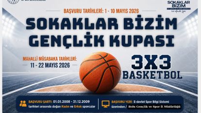 Sokaklar Bizim Gençlik Kupası Başlıyor!